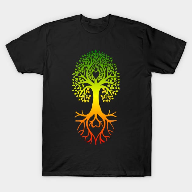 Heart Tree T-Shirt by imphavok